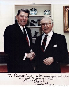 russellkirkwithrreagan